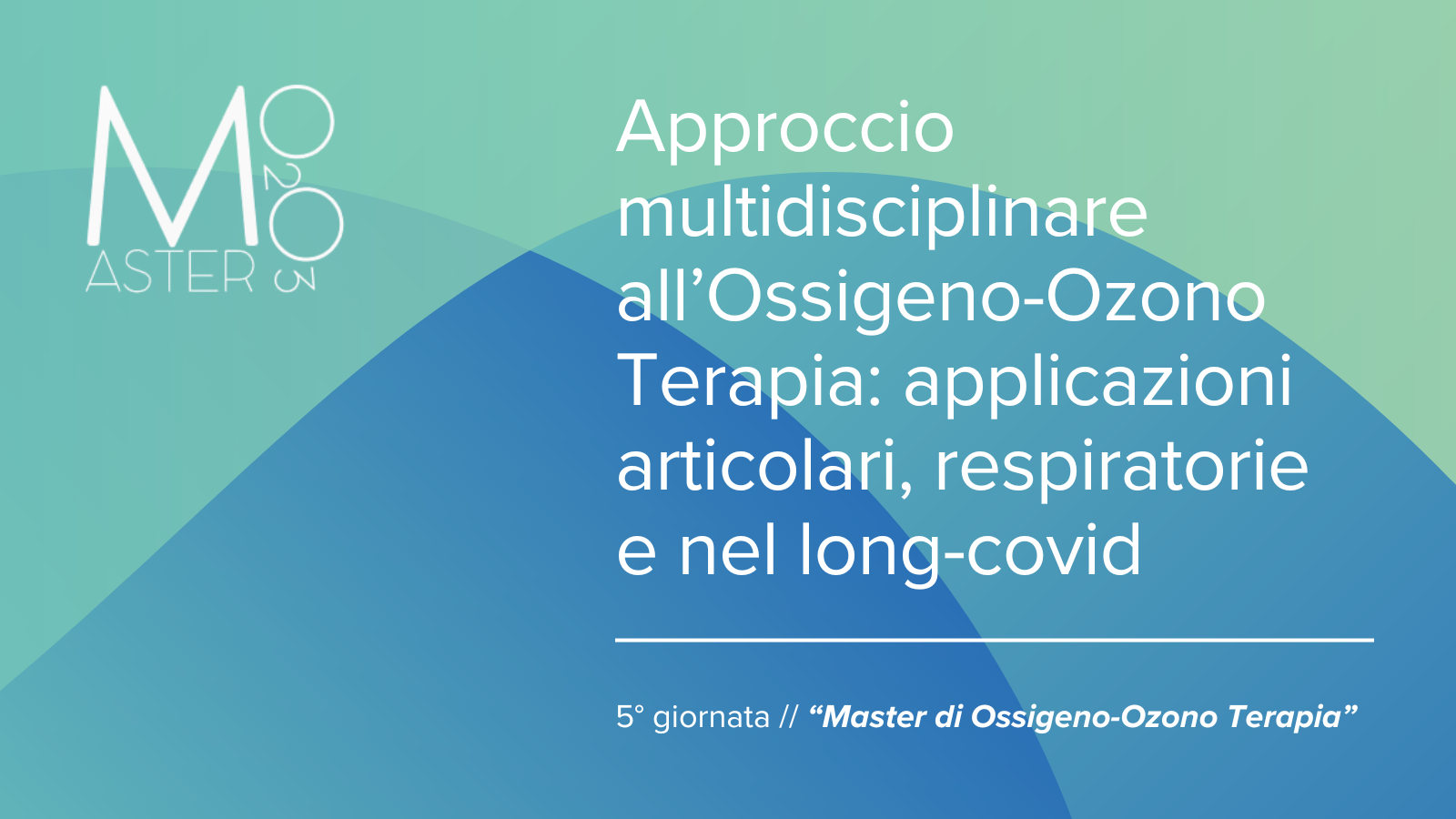 Approccio multidisciplinare all’Ossigeno-Ozono Terapia: applicazioni articolari, respiratorie e nel long-covid